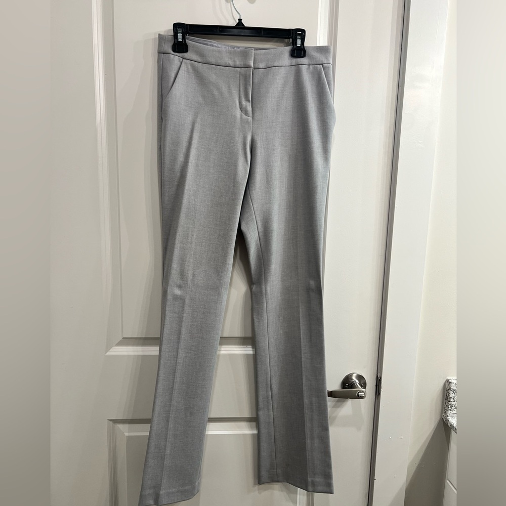Express Columnist Pants, Grey, Size 4 Long - image 1